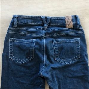 Medium wash Vanity skinny jeans